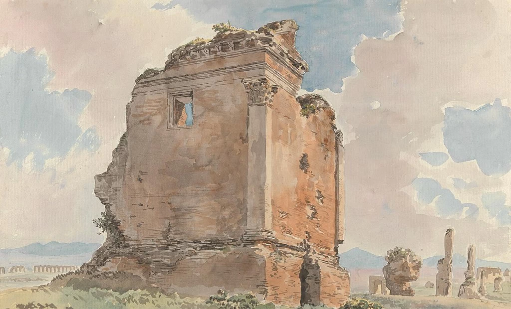 Sepolcro sulla Via Nomentana nella Campagna Romana - Yale Center for British Art
